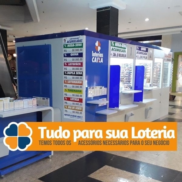 Temos tudo para a sua casa lotérica-Todos os acessórios para o seu negócio